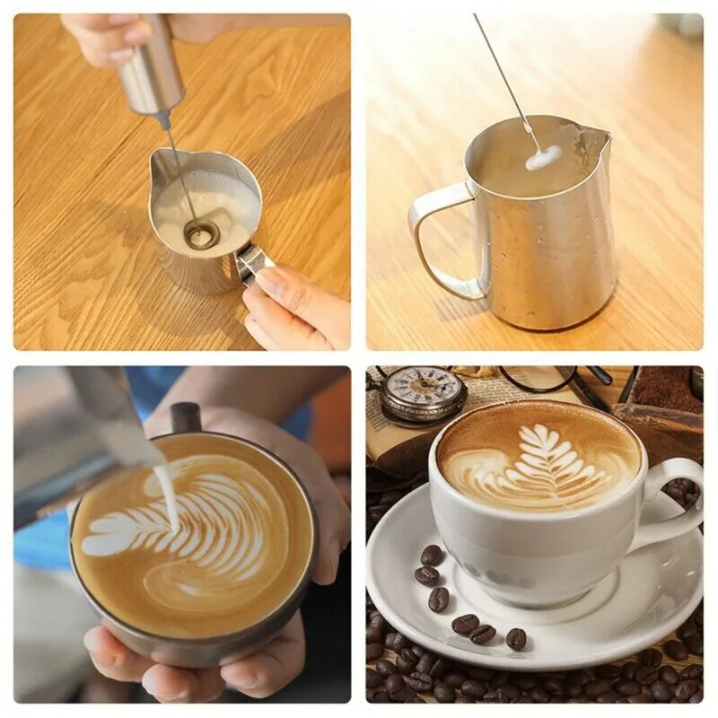 Блендер для капучино. Миксер-вспениватель coffee frother для капучино и латте 20 см арт. Капучинатор whisk. Кофе капучино миксером. Электрический венчик для взбития молока.