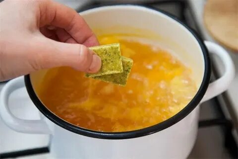 Приготовление бульонных кубиков
