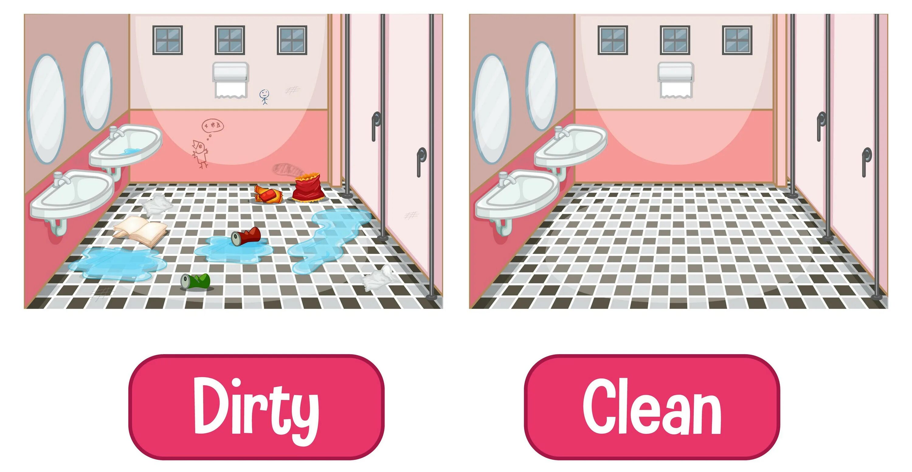 Грязная чистая одежда для детей. Clean dirty. Грязный чистый на английском. Clean and dirty for kids. 2 clean dirty.