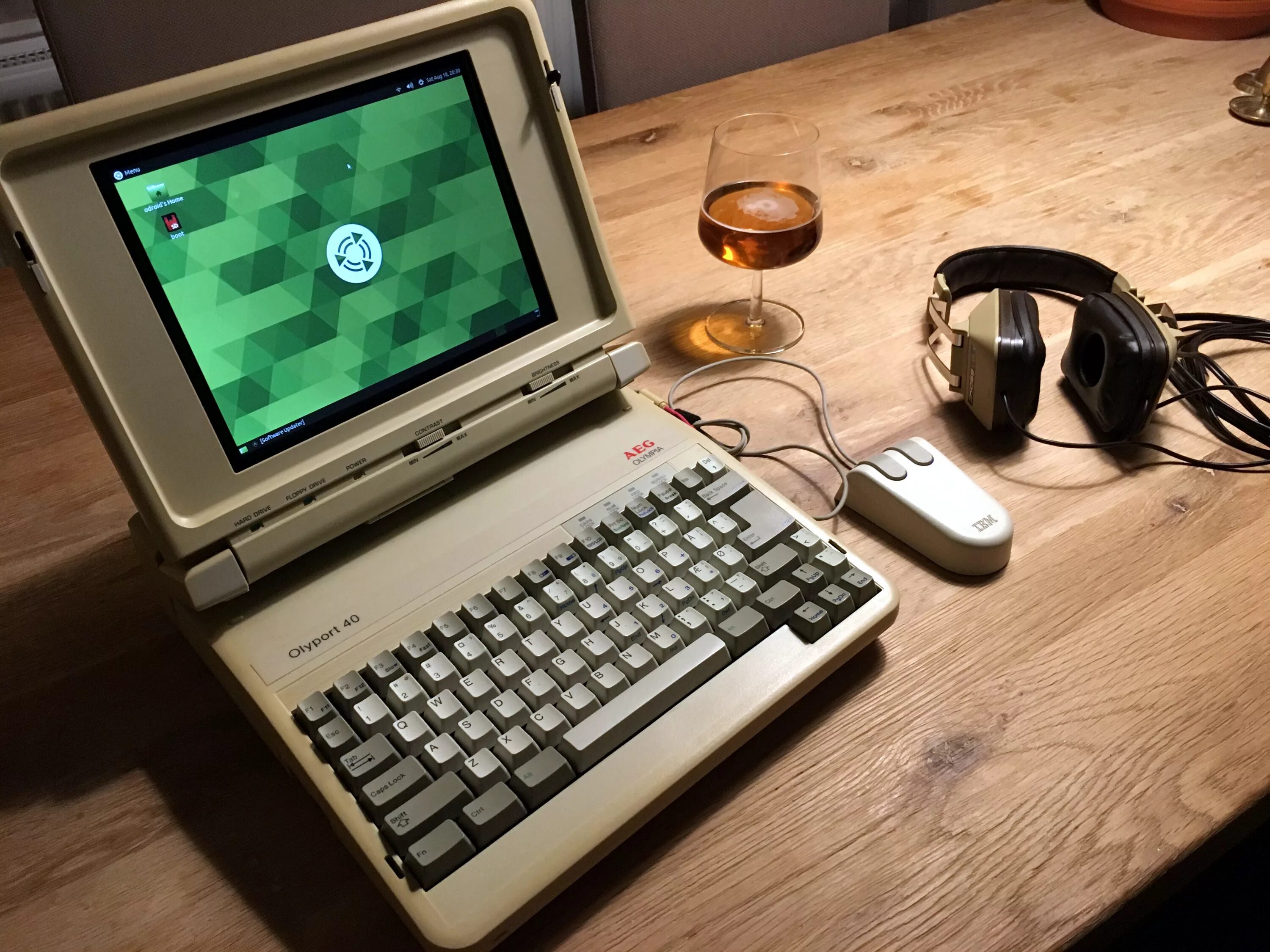 Built laptop