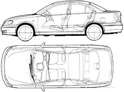 Размеры nissan sunny