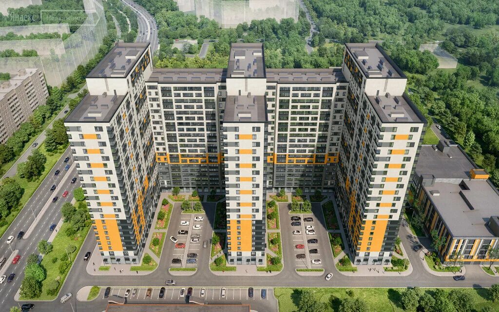 3d макет жилого комплекса. жк инвест. московский проспект 97 воронеж. визуализация многоэтажного дома. элитный многоквартирный дом.