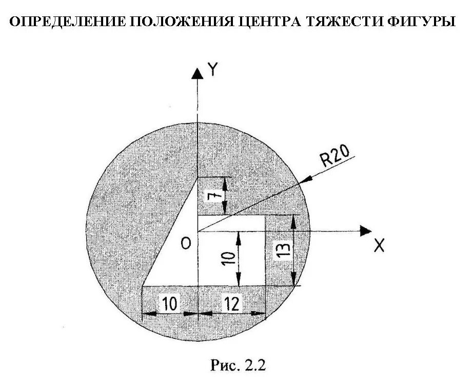 Как определить в каком положении находится. Центр тяжести плоской фигуры теоретическая механика. Центр тяжести задачи. Задачи на положение центра тяжести. Определить положение центра тяжести фигуры.