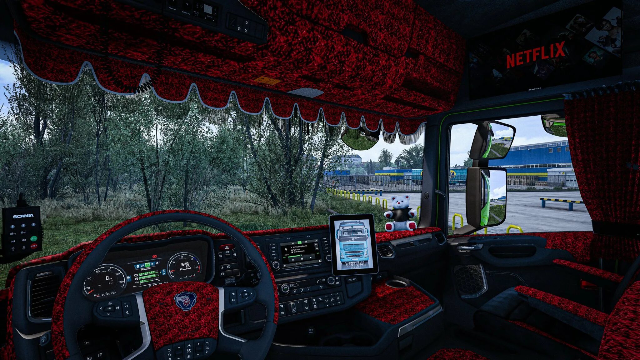 Интерьер scania. Интерьер скания для етс 2. ets 2 scania nextgen interior. аксессуары интерьера для етс 2. шторы скания для етс 2 1.49.