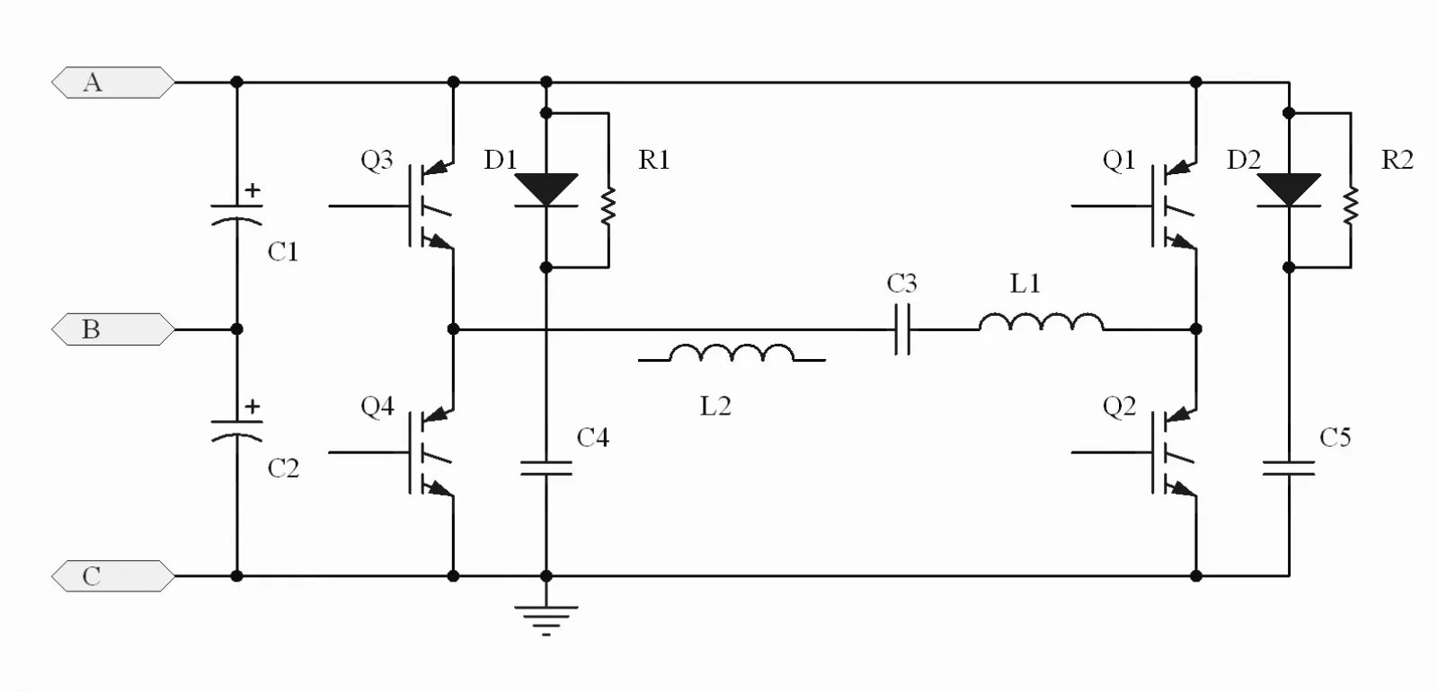 Косой мост схема принцип работы Контент ТуцГыук Форум ELECTRONIX
