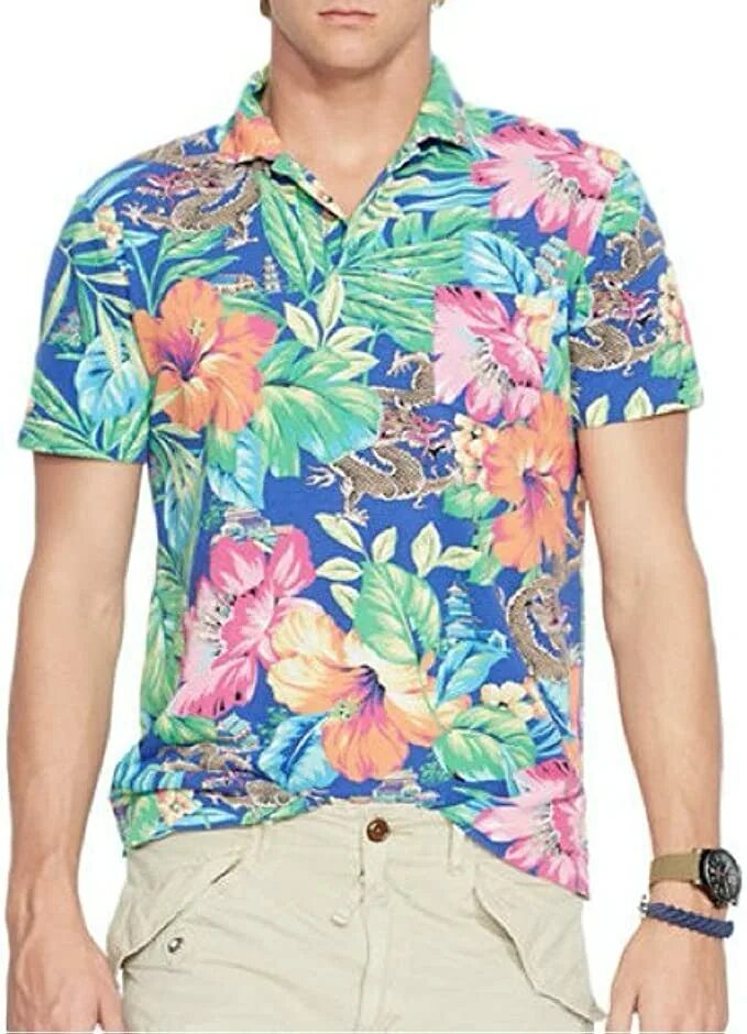 Tropical shop. Ralph Lauren Hawaii. Гавайская футболка Polo Ralph Lauren. Гавайская рубашка Ralph Lauren. Рубашка поло Ральф Лорен в гавайском стиле.