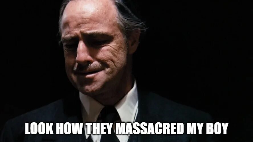 Do they turn you on. Крёстный отец изуродовали моего мальчика. look how they massacred my boy. посмотрите что они сделали с моим мальчиком. look what they did to my boy.