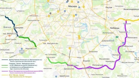 Дорога юла в подмосковье
