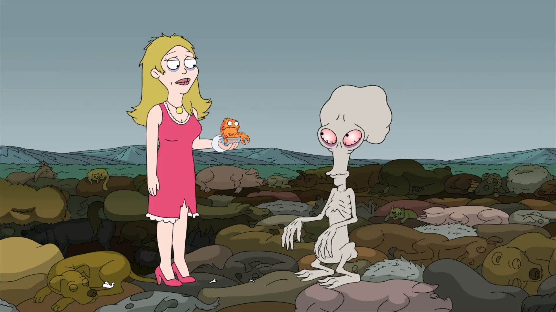 American dad s17. Рогу американский папаша. Роджер американский папаша Рики. Рогу из американского папаши. Американский папаша 2