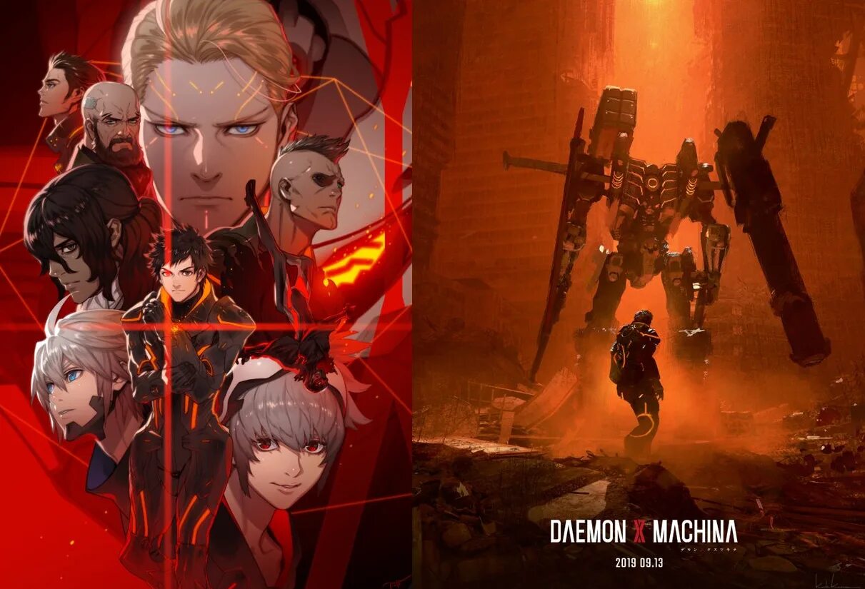 Daemon x machina. Daemon x machina