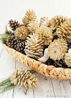 Поделки из сосновой шишки