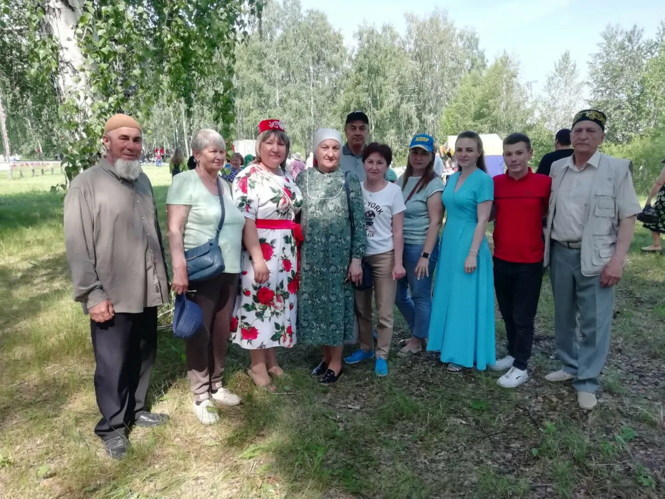 Праздник окончания полевых работ у татар