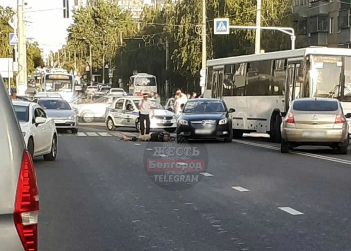 В Белгороде сбили велосипедиста.