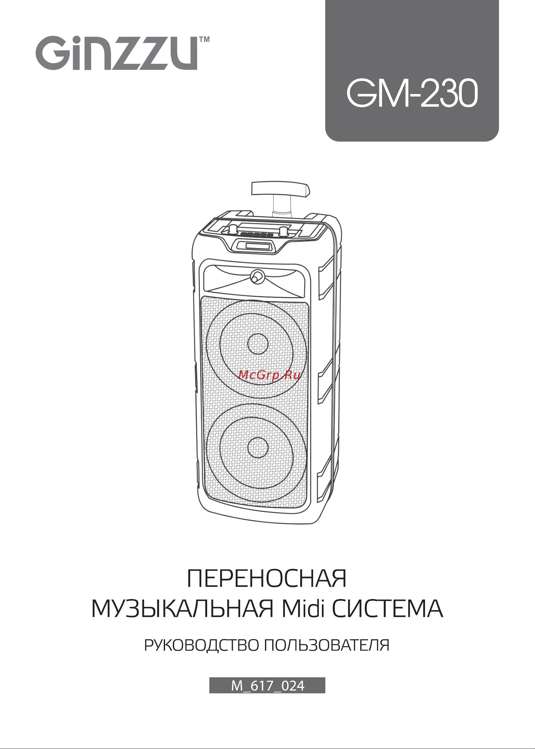 Руководства пользователя ginzzu. Руководства пользователя ginzzu