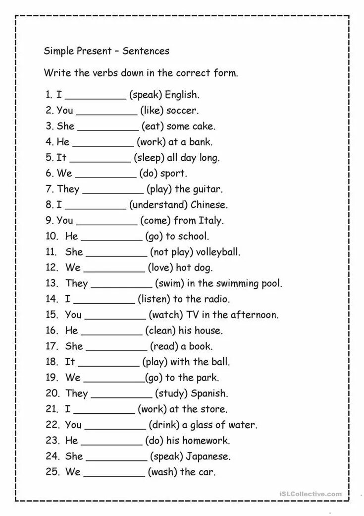 Write the sentences in short forms. Present simple 3 класс упражнения Worksheets. Present simple Worksheets 3 класс. Present simple affirmative Worksheets. Present simple affirmative Worksheets for Kids.