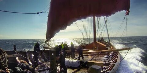 Какой океан пересекли викинги