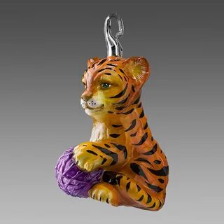 Елочные игрушка тигр