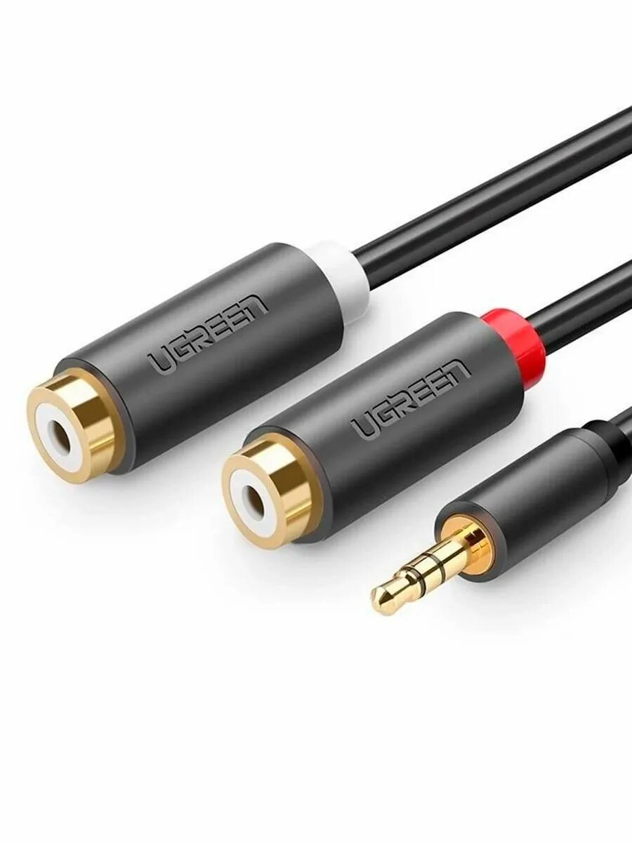 Ugreen 3.5. Ugreen av116. кабель rca 3 jack 3.5 ugreen. аудио шнур jack 3.5mm 2 rca. ugreen aux кабель джек 3.5 мм.