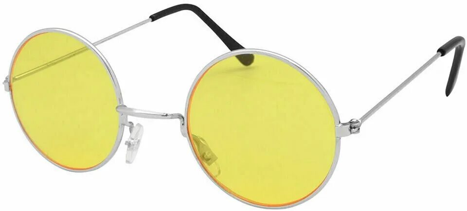 круглые очки с желтыми стеклами. очки полупрозрачные мужские солнцезащитные желтые ray nan. очки джона леннона.
