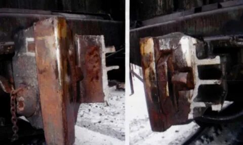 Разрыв автосцепки