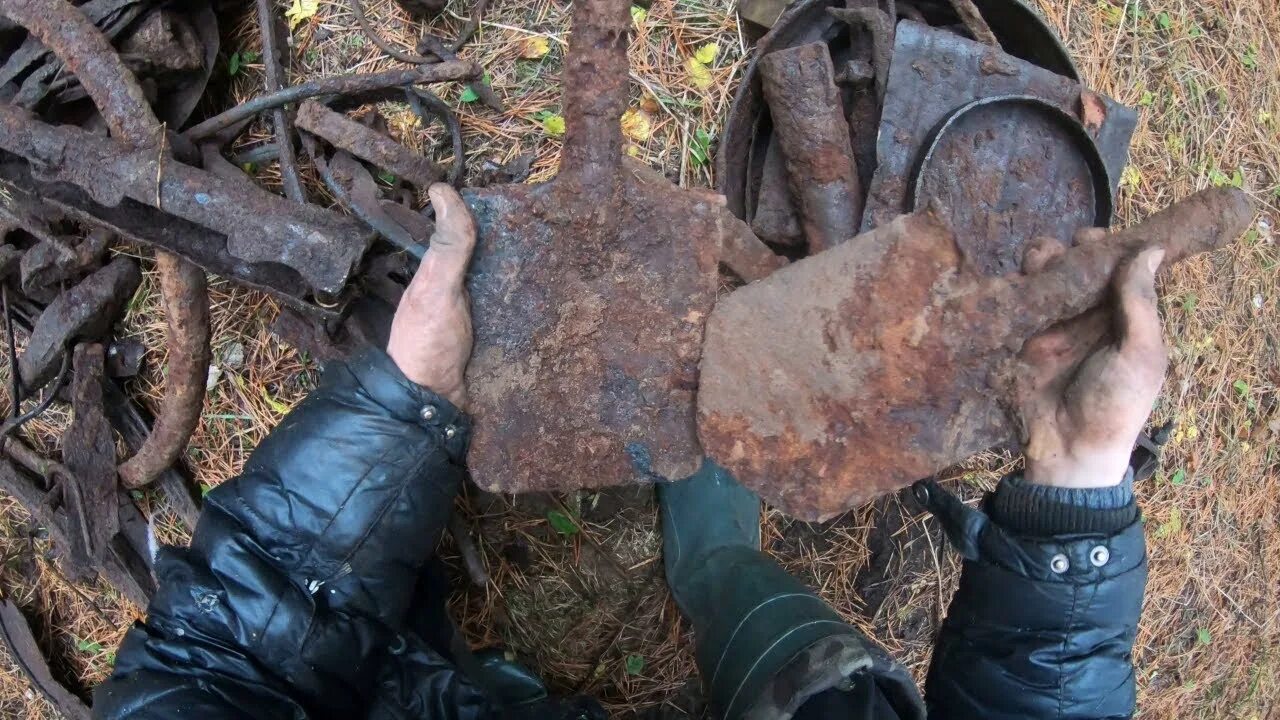 Коп по войне в Смоленской области. Коп металла.