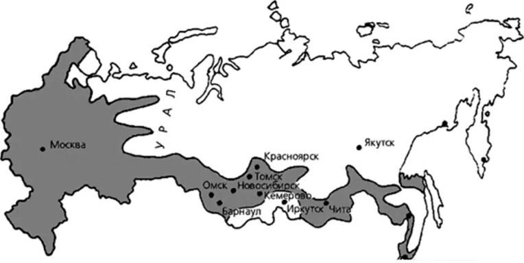 Зоны расселения на территории россии. Карта основной полосы расселения России. Основная полоса расселения России на карте. Главная полоса расселения населения России. Основная зона расселения России на карте.