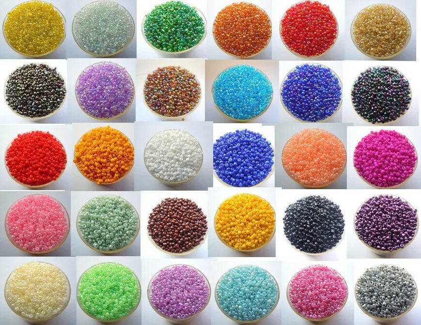 Разнообразие бисера. Название разного бисера. Виды бисера. Разновидности бисера. Разный бисер.