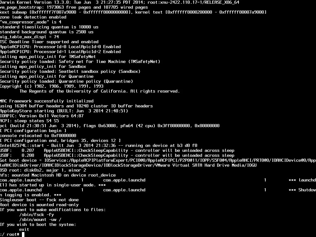 Load policy. Single-user Mode Linux. Mac Framework successfully initialized Хакинтош. Root пользователь на Мак. Fsck.