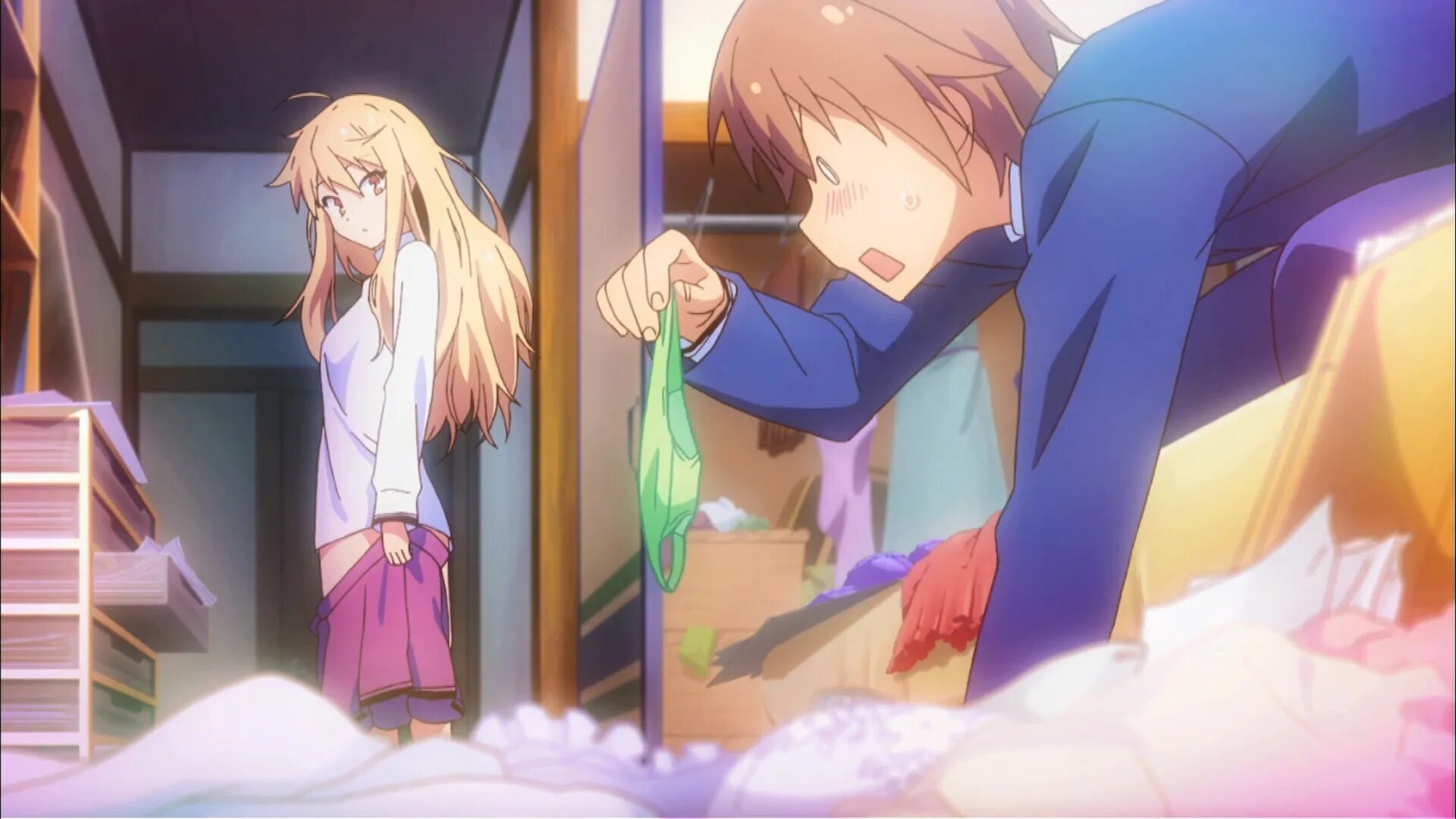 Sakurasou no pet no kanojo. Кошечка из Сакурасо Мисаки. Масиро Сиина и Сората. Сиина Масиро и Канда Сората.