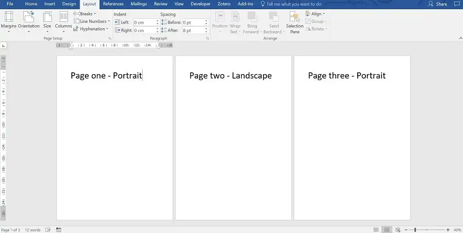Page 1 sort. One page. landscape orientation word. как делается onepage. oone pager.