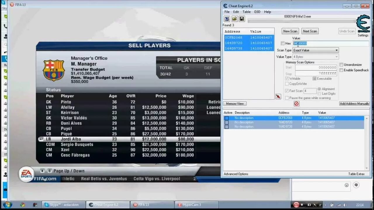Cheats manager. Фифа менеджер 13. engine fifa. fifa manager 13 3d options. cheat table fifa 23.