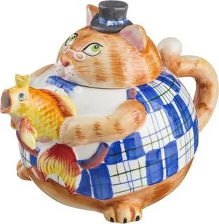 Чайник кот