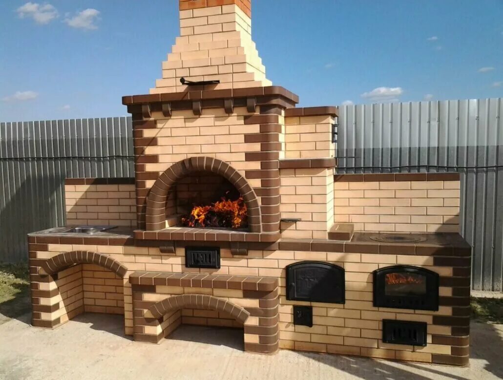 Барбекю комплекс казачок. Барбекю из кирпича. Печный. Печный. Барбекю комплекс мангал тандыр помпейская печь.