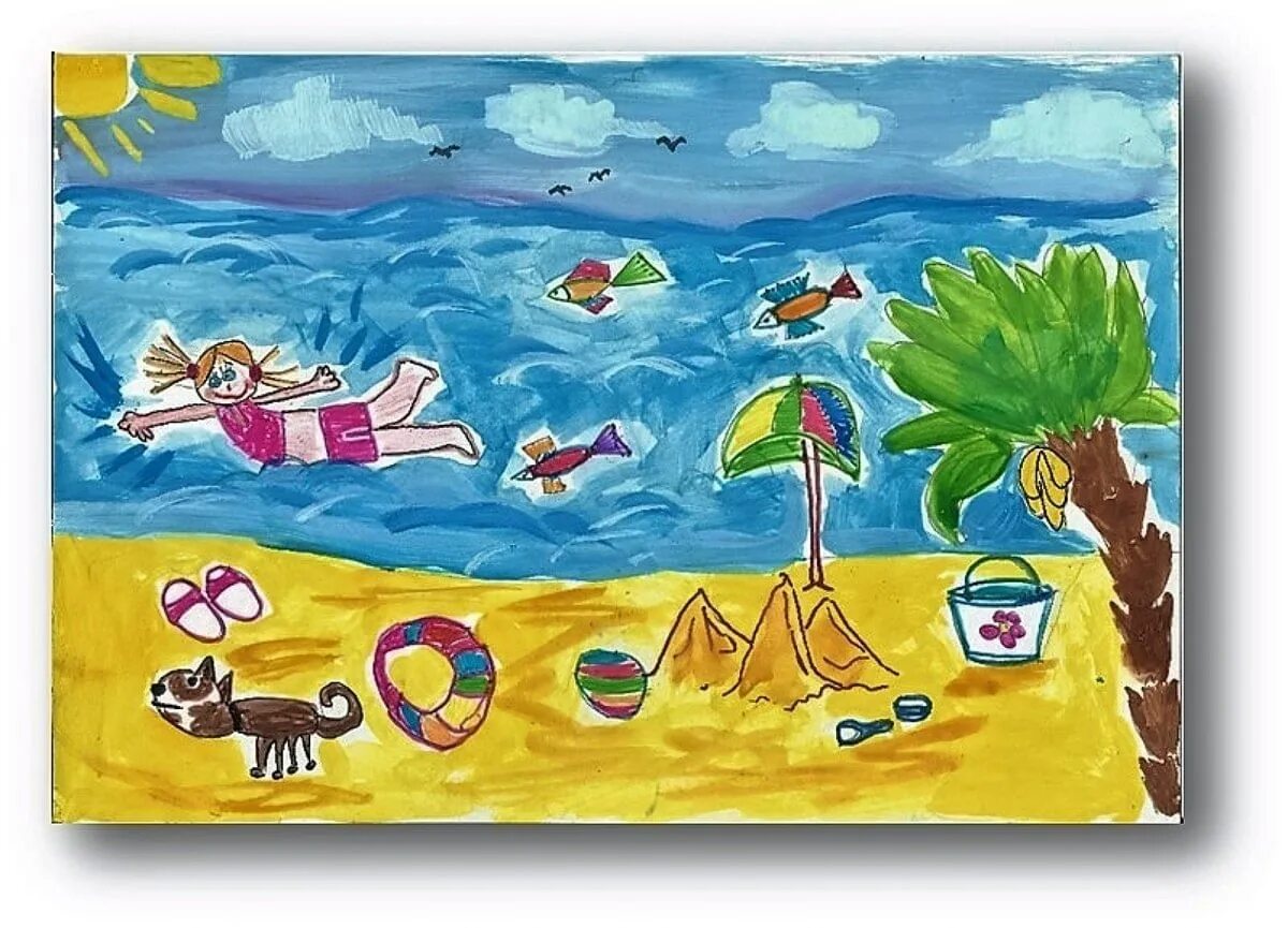 Рисунок лета для детей. Рисунок на тему лето. Рисунки на летнюю тему. Летний рисунок для детей. Рисование на тему лето.