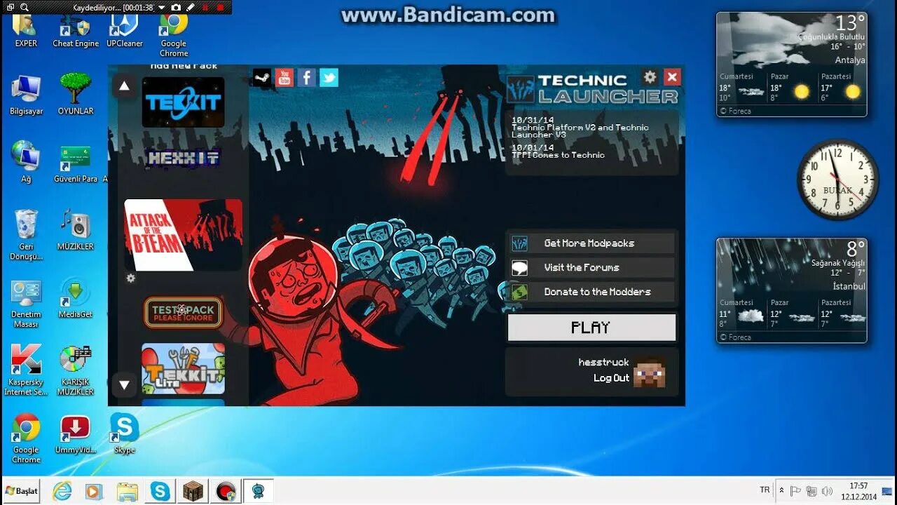 Technic launcher. Technic launcher