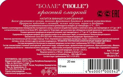 Градусы в красном вине