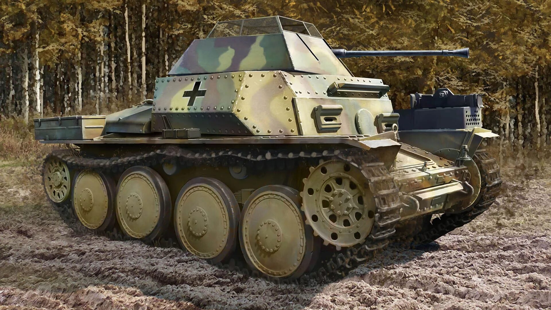 SD KFZ 140/1. Aufklarungspanzer 38(t). Aufklarungspanzer 140. Разведывательный танк 140/1. Немецкий легкий танк