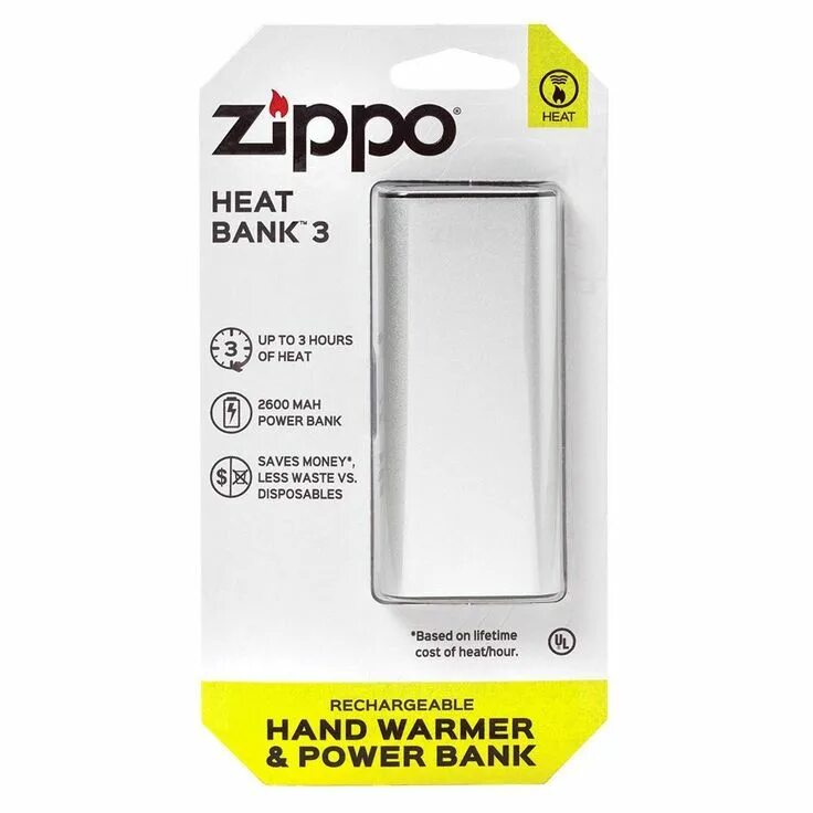 Zippo HEATBANK 9s Black Rechargeable Gaming hand Warmer, 40588 (USB Cable Inc.... HEATBANK® 3. OCOOPA Powerbank Heater.