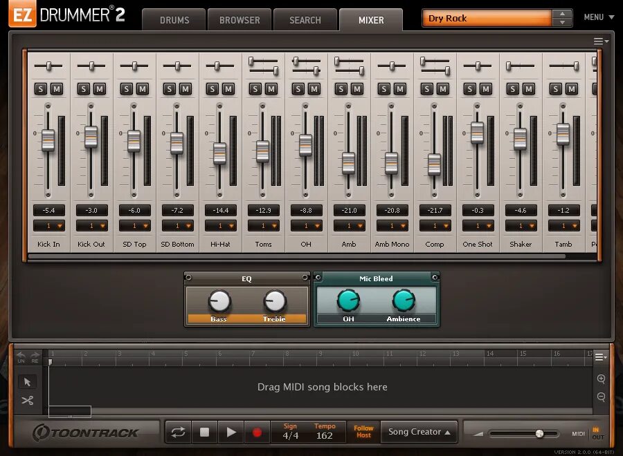 Givens 2 1 mix. Ez Drums 2. Easy Drummer 2. EZDRUMMER. EZDRUMMER Metal.