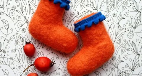 Валенки из шерсти