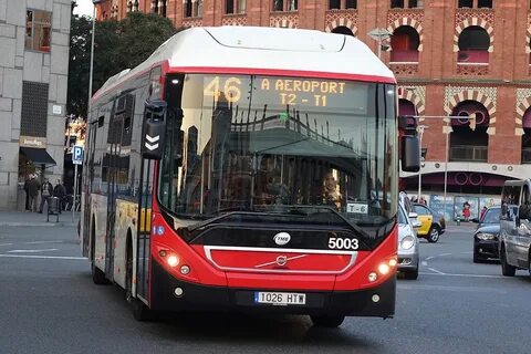 Автобус из аэропорта барселоны