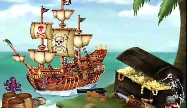 Игра приключение енота остров пиратов. Пиратские забавы игра. Игра про пиратский остров с источником молодости. Игра про пиратов на сега. Пиратский корабль в ПВЗ 2.