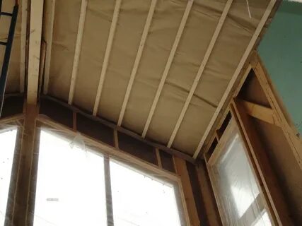 Как утеплить крышу веранды