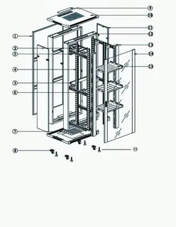 Состав телекоммуникационного шкафа