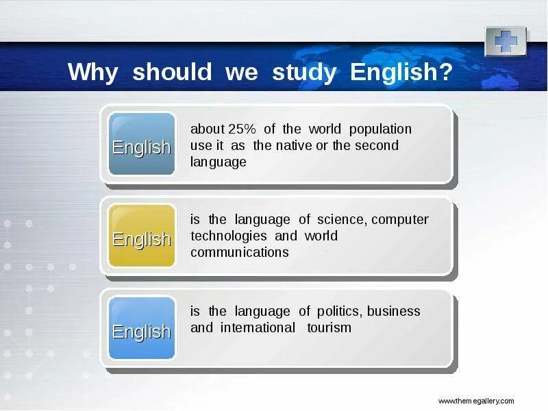 Why should i go there. Why should i study english ?. why should we. he should study. we study.