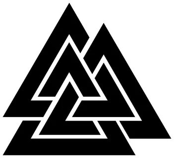 Triangle valknut png. 