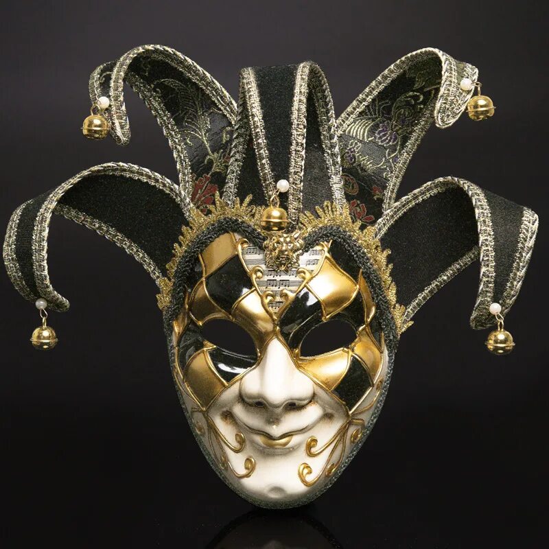 Венецианская маска Вольто. Венецианский карнавал маска Вольто. Венеция маскарад маска шута. Венецианская маска Шут карнавал. Театральные маски купить