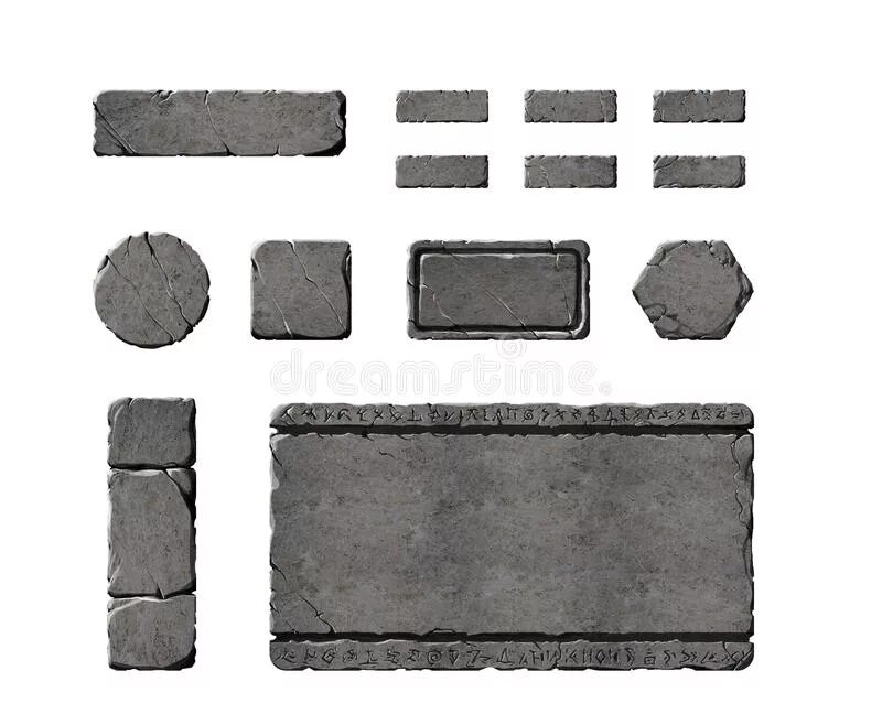 Stone button