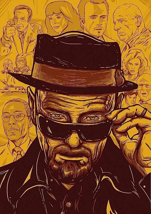 Bad i idea. Хайзенберг арт. heisenberg breaking bad.