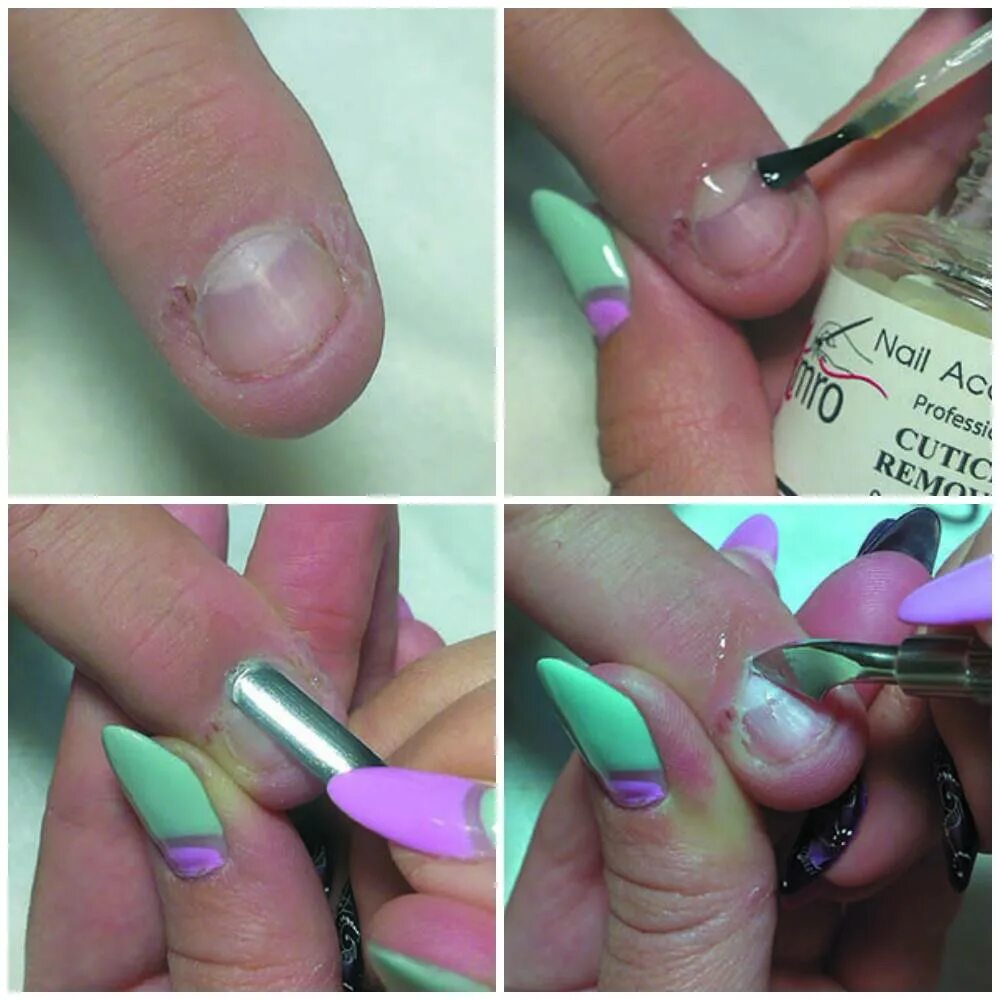 Пошаговое как делать ногти